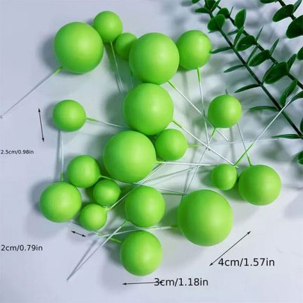 cake balls verde deschis mat